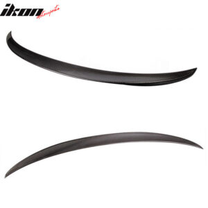 Fits 14-19 BMW 3-Series F80 Performance Style Carbon Fiber CF Rear Trunk Spoiler - Image 3