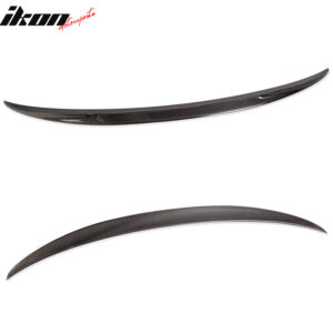 Fits 14-19 BMW 3-Series F80 Performance Style Carbon Fiber CF Rear Trunk Spoiler - Image 4