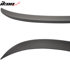 Fits 12-19 BMW F13 F06 6 Series Gran Coupe M Type Matte Black Rear Trunk Spoiler - Image 3