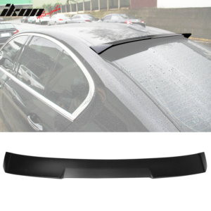 Fits 17-23 BMW G30 5 Series Sedan V Style Rear Roof Window Spoiler ABS Unpainted - Image 1
