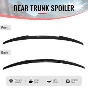 Fits 22-25 BMW G26 4-Series Gran Coupe & i4 M4 Trunk Spoiler Carbon Fiber Print - Image 3