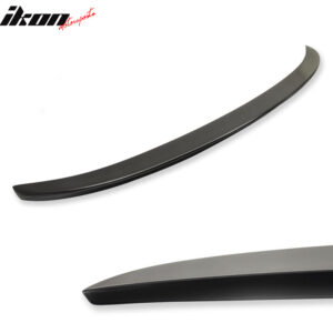 Fits 09-15 BMW F01 7-Series AC Style Rear Trunk Spoiler Wing Lip ABS Matte Black - Image 5