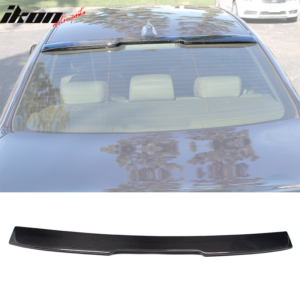 Fits 04-10 BMW 5 Series E60 M5 AC Style Roof Spoiler Carbon Fiber CF - Image 1