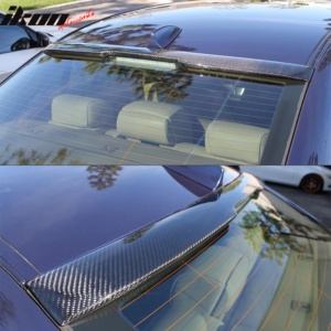 Fits 04-10 BMW 5 Series E60 M5 AC Style Roof Spoiler Carbon Fiber CF - Image 2