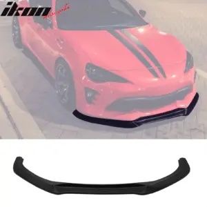 Fits 13-20 Toyota 86 BRZ FR-S GT Style Front Bumper Lip Spoiler Unpainted PU - Image 6