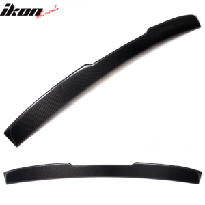 Fits 04-10 BMW 5 Series E60 M5 AC Style Roof Spoiler Carbon Fiber CF - Image 4