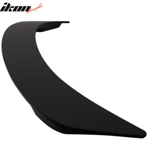 Fits 08-12 Honda Accord Sedan OE Style ABS Trunk Spoiler & LED Brake Matte Black - Image 5