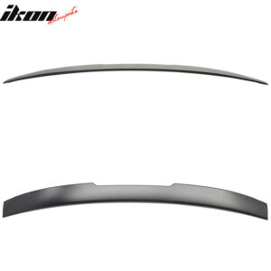 Fits 04-10 BMW E60 5-Series Sedan AC Style Rear Roof Spoiler Wing Unpainted ABS - Image 3
