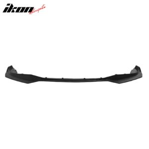 Fits 21-25 BMW G22 G23 4-Series Matte Black Front Bumper Lip Spoiler Chin PP 3PC - Image 5