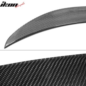Fit 14-20 BMW 4-Series F32 Coupe Performance Style Trunk Spoiler Carbon Fiber CF - Image 4