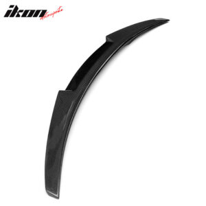Fits 14-21 BMW 2-Series F22 M4 Style Carbon Fiber CF Rear Trunk Spoiler Wing Lip - Image 4
