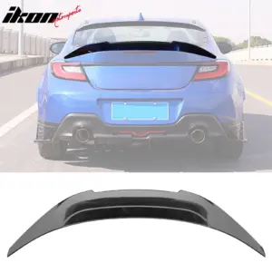 Fits 22-26 Toyota GR86/Subaru BRZ V Style Rear Trunk Spoiler Carbon Fiber Print - Image 6