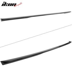 Fits 21-26 BMW G80 M3 Trunk Spoiler M Performance Style Rear Wing Gloss Black - Image 5