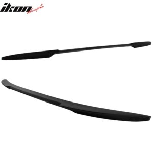 Fits 11-16 BMW F10 5-Series Sedan 4-Door M4 Style Trunk Spoiler Unpainted ABS - Image 5