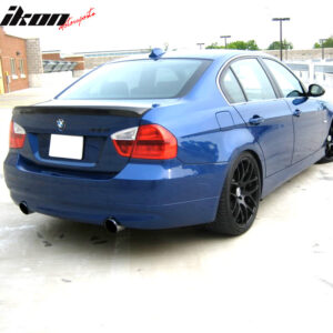 Fits 06-11 BMW 3 Series E90 Sedan AC Style Rear Trunk Spoiler Carbon Fiber CF - Image 5