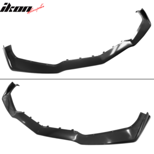 For 14-19 Chevrolet Corvette C7 ZR1 Style Unpainted Front Bumper Lip Spoiler ABS - Image 2