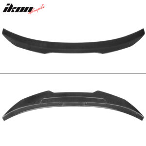 Dry Carbon Fiber Fit 19-26 BMW G20 3 Series 21-25 G80 M3 PSM Style Trunk Spoiler - Image 4