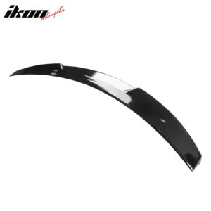 Fits 19-26 BMW 3-Series G20 G80 M3 ABS Trunk Spoiler M4 Style Wing Gloss Black - Image 4