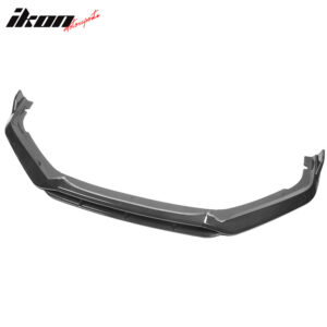 Fits 21-22 Honda Accord IKON V2 Carbon Fiber Print Front Bumper Lip Spoiler 4PCS - Image 4