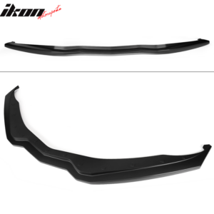 Fits 14-19 Chevy Corvette C7 OE Replacement Stage 2 Front Bumper Lip Matte Black - Image 3