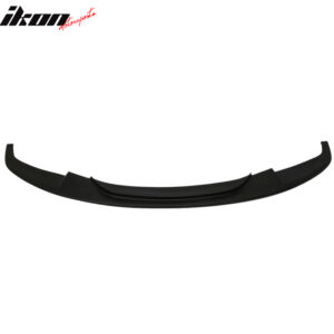 Fits 12-18 BMW F30 3 Series DP Style Front Bumper Lip Spoiler Unpainted Black PU - Image 5