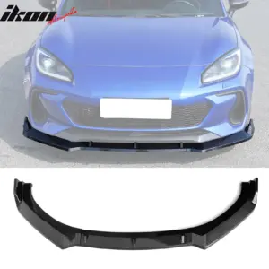 Fits 22-25 Subaru BRZ ZD8 JDM 2 Style Carbon Fiber Print Front Bumper Lip 3PCS - Image 6