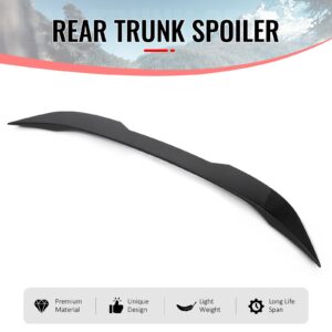 Fits 19-26 BMW G20 3-Series IKON Style Rear Trunk Spoiler Wing Lip Gloss Black - Image 3