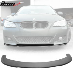 Universal 66" Car Front Bumper Lip Body Kit Spoiler Flat Under Panel Splitter PU - Image 1