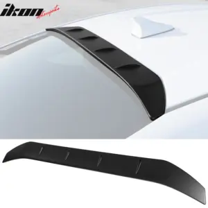 Fits 13-20 Scion FRS/Subaru BRZ/Toyota 86 IKON V Style Matte Black Roof Spoiler - Image 6