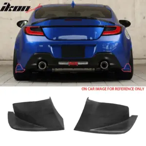 Fits 22-26 Toyota GR86/Subaru BRZ Rear Bumper Aprons CS Style Corner Diffuser - Image 6