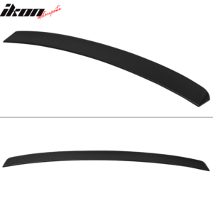 Fits 10-17 Benz E Class W207 C207 Coupe IKON Style Rear Roof Spoiler Unpainted - Image 2