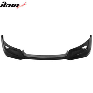 Fits 08-12 Honda Accord Coupe HFP Style Front Bumper Lip Spoiler Unpainted PU - Image 4