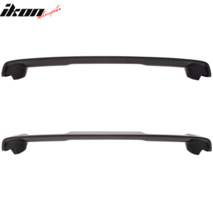 Fits 08-17 Mitsubishi Lancer OE Style Rear Trunk Spoiler Wing Painted #X42 Black - Image 4