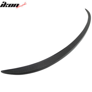 Fits 14-19 BMW 3-Series F80 M3 Style Carbon Fiber CF Rear Trunk Spoiler Wing Lip - Image 5