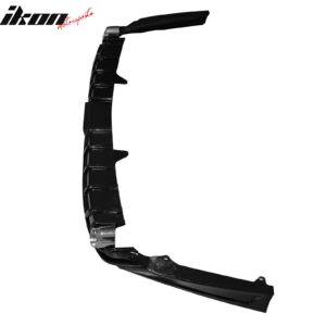 Fits 23-25 Honda Accord Gloss Black 3PCS Rear Bumper Diffuser W/ LED - IK Style - Image 5
