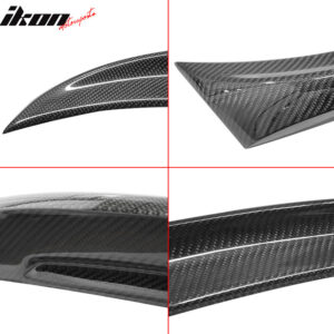 Fits 07-13 BMW 3 Series E92 3-Series Coupe M3 Style Trunk Spoiler Carbon Fiber - Image 5