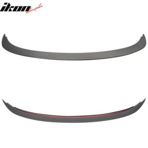 Fits 06-11 BMW 3 Series E90 Sedan AC Style Rear Trunk Spoiler + Roof Spoiler ABS - Image 4