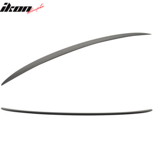 Fits 07-13 BMW E92 3-Series Coupe M3 Style Rear Trunk Spoiler Wing Matte Black - Image 5