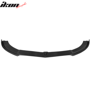 Fit 15-18 Benz W205 C-Class Sport C63 DP Style Front Bumper Lip Kit Unpainted PU - Image 3