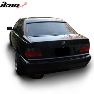 Fits 92-98 BMW E36 3 Series 4Dr AC Style Rear Roof Spoiler Wing ABS Unpainted - Image 3