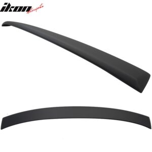 Fits 92-98 BMW E36 3 Series 4Dr AC Style Matte Black Roof Spoiler - Image 3