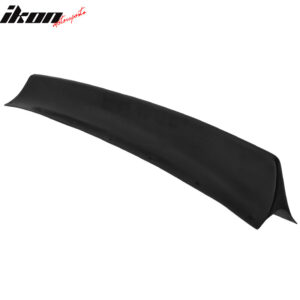 Fits 84-92 BMW E30 3 Series RB Style Unpainted Black Rear Trunk Spoiler Wing PU - Image 3