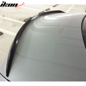For 15-21 Benz C-Class W205 Carbon Fiber Rear Window Roof Spoiler - Image 4