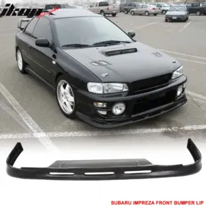 Fits 97-01 Subaru Impreza & WRX P1 Style Front Bumper Lip Spoiler Unpainted PU - Image 6