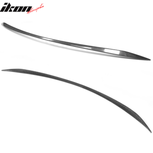 For 15-21 Benz C-Class W205 Carbon Fiber Rear Window Roof Spoiler - Image 5