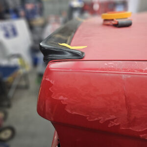 Fits 84-92 BMW E30 3 Series IS Style Rear Trunk Spoiler Wing Lip Unpainted PU - Image 4