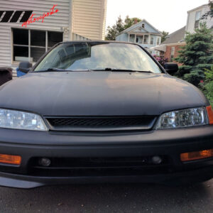Fits 94-95 Honda Accord Type R TR Style Front Bumper Lip Spoiler Splitter Kit PP - Image 3