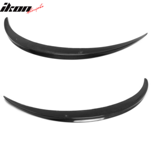 Fits 13-18 Benz C117 CLA Class CLA45 P Style Rear Trunk Spoiler - Carbon Fiber - Image 3