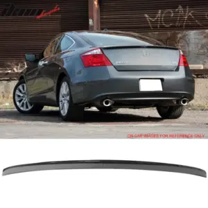 Closeout! Fits 08-12 Honda Accord Coupe OE Style Carbon Fiber Rear Trunk Spoiler - Image 6