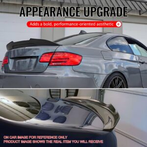 Fits 07-13 BMW E92 3-Series Coupe PSM Style Rear Trunk Spoiler Wing Matte Black - Image 5